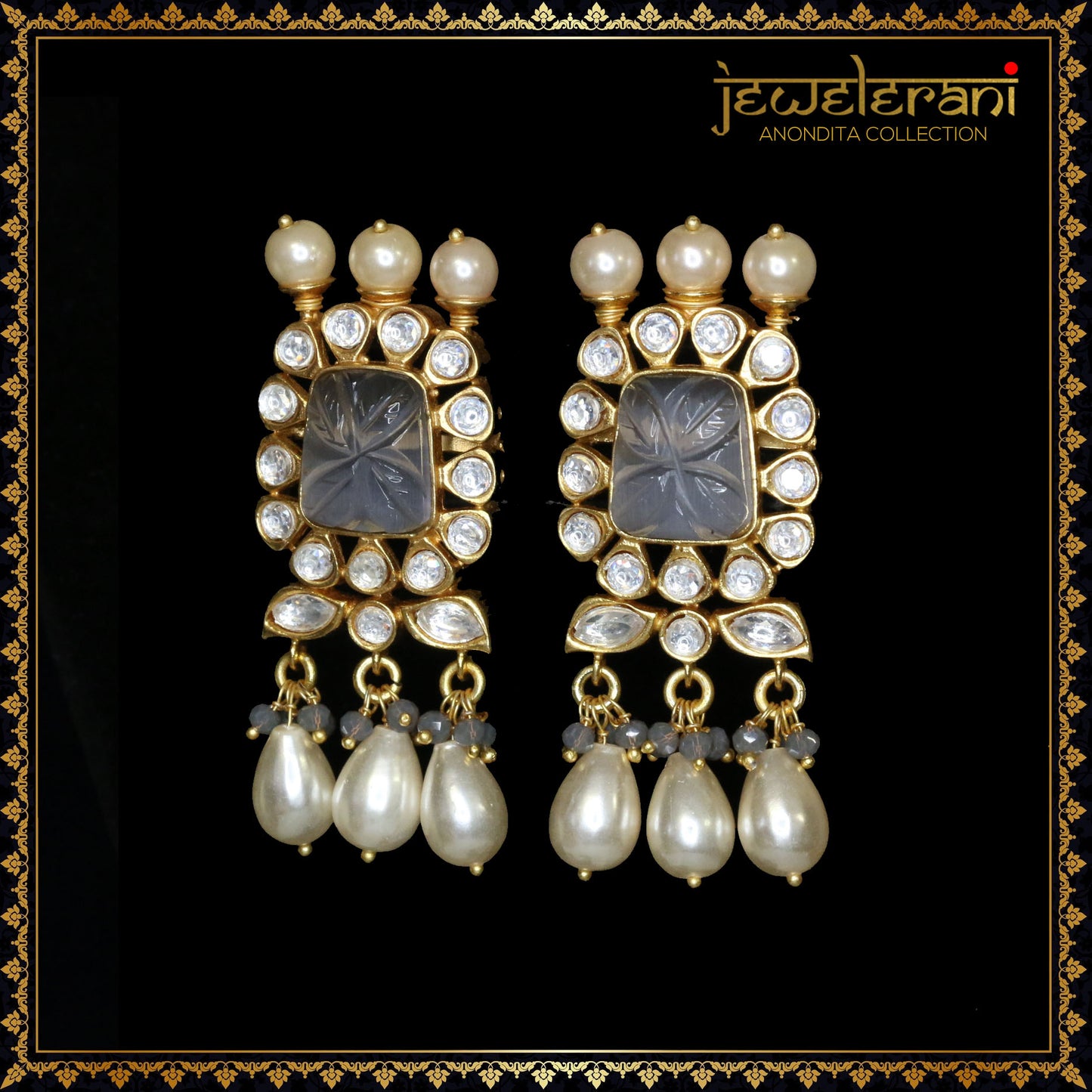 Malini (Gray on Gold)