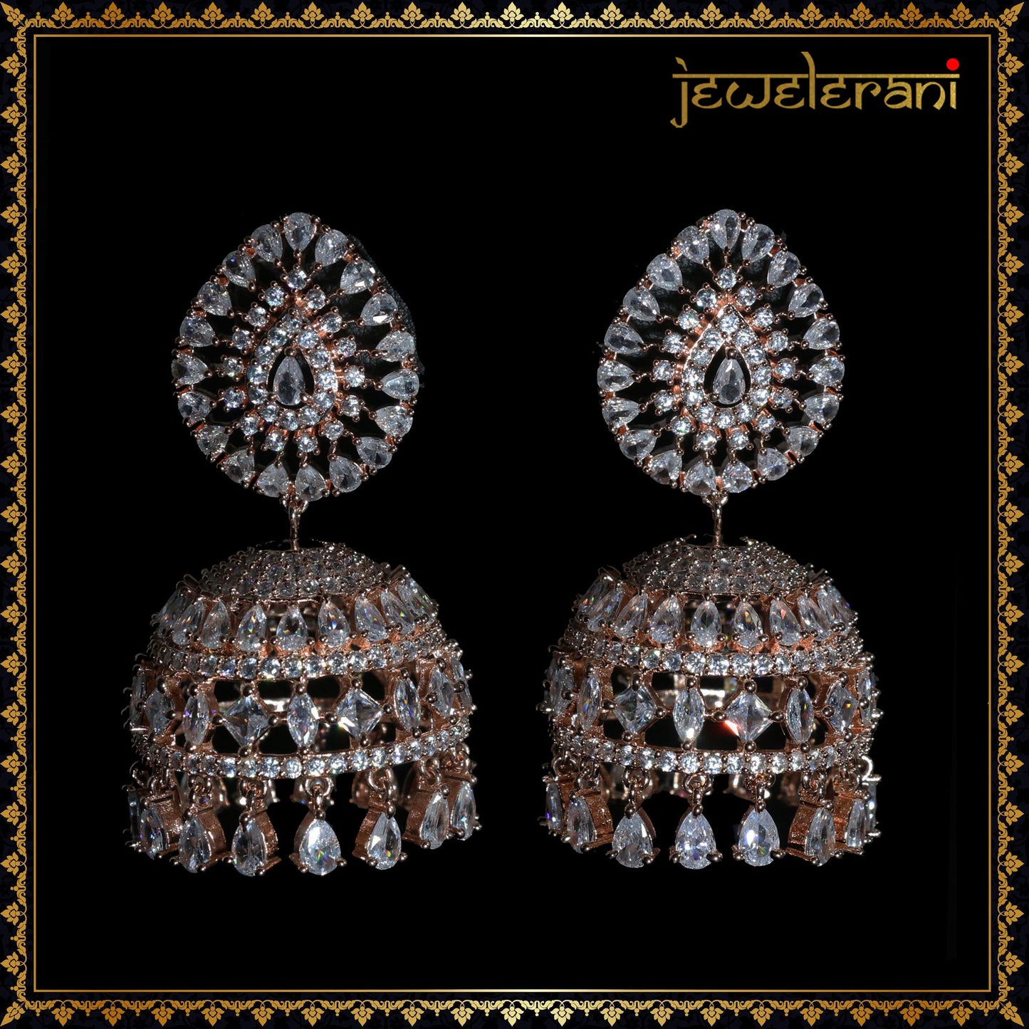 Mara Earring Tikka Set - Gold