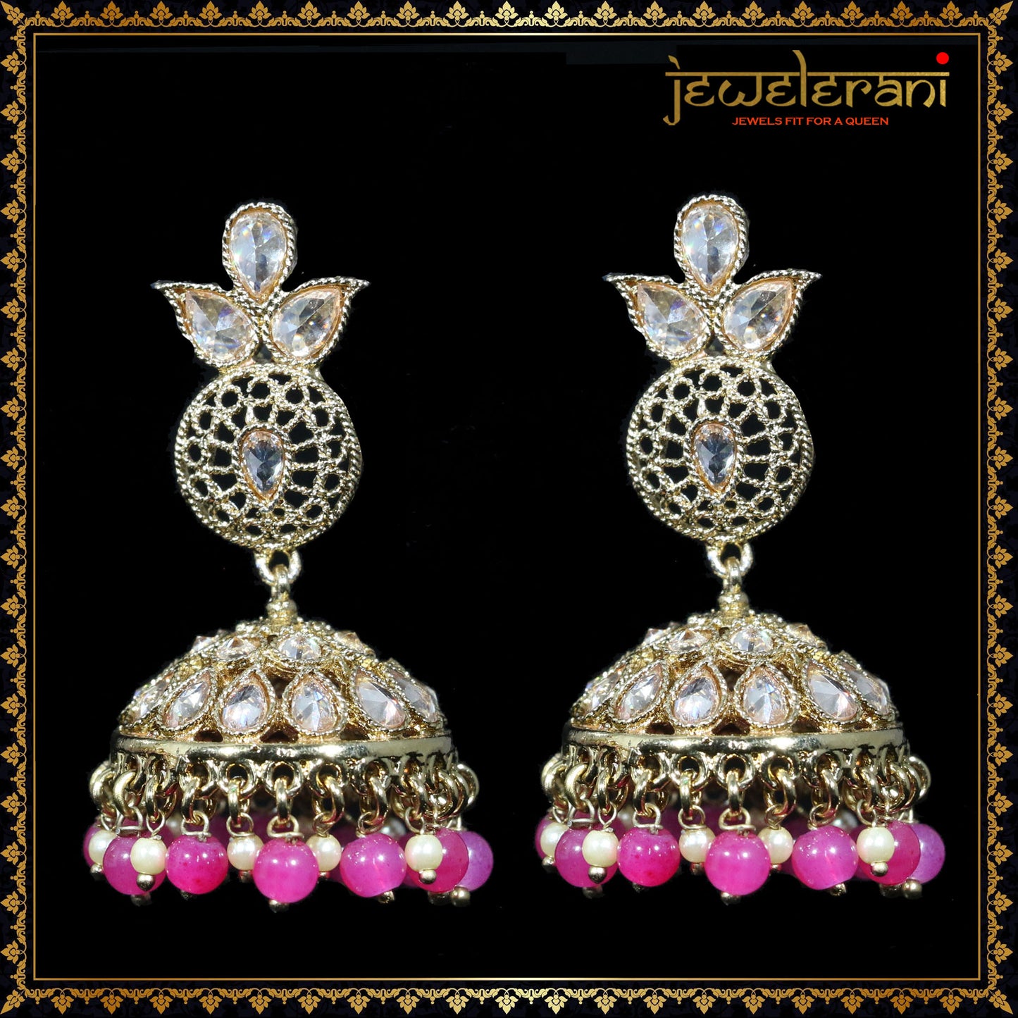 Balam Earrings - Pink